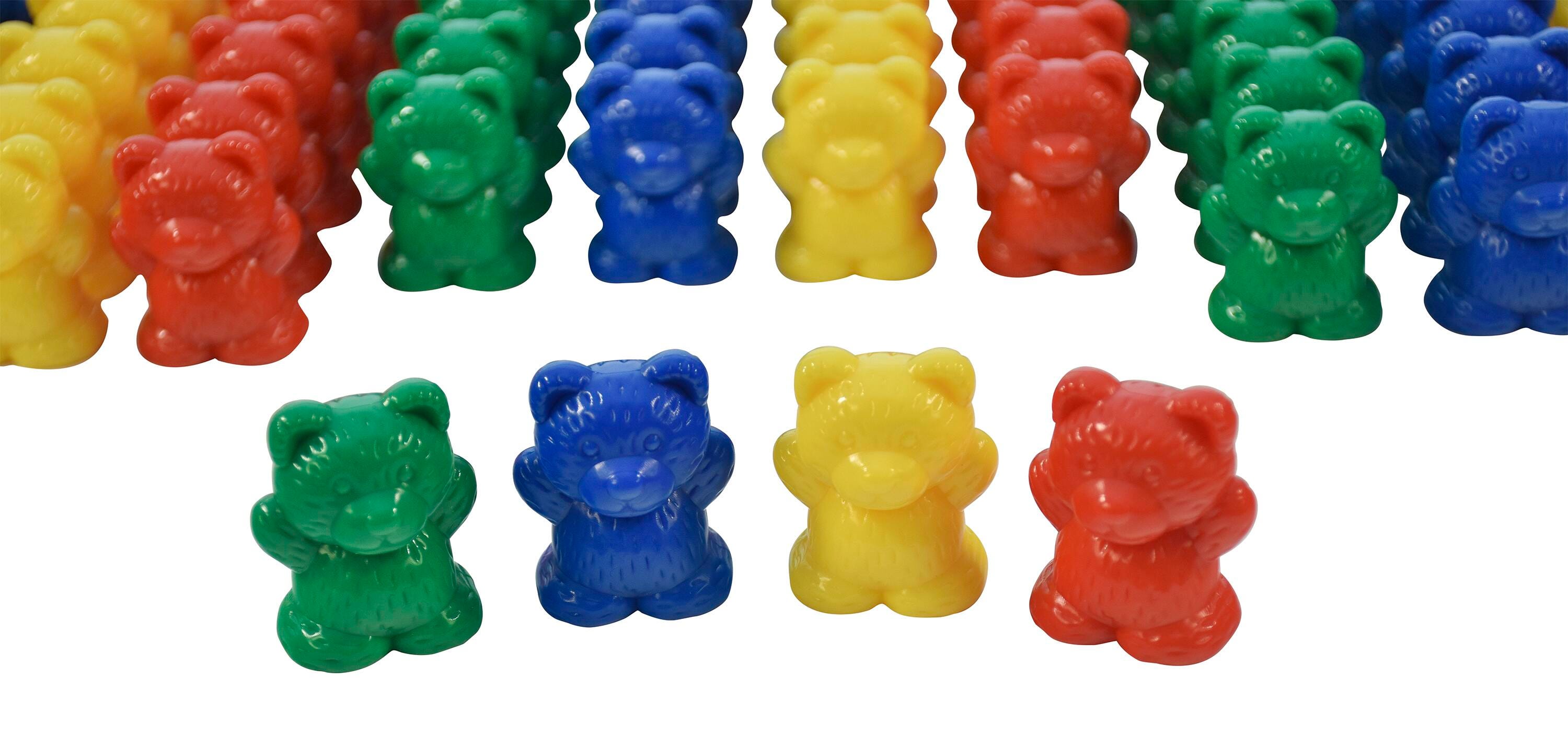 Achieve It! Counting Bears Large Size, 4 Color, Set of 100 2105339